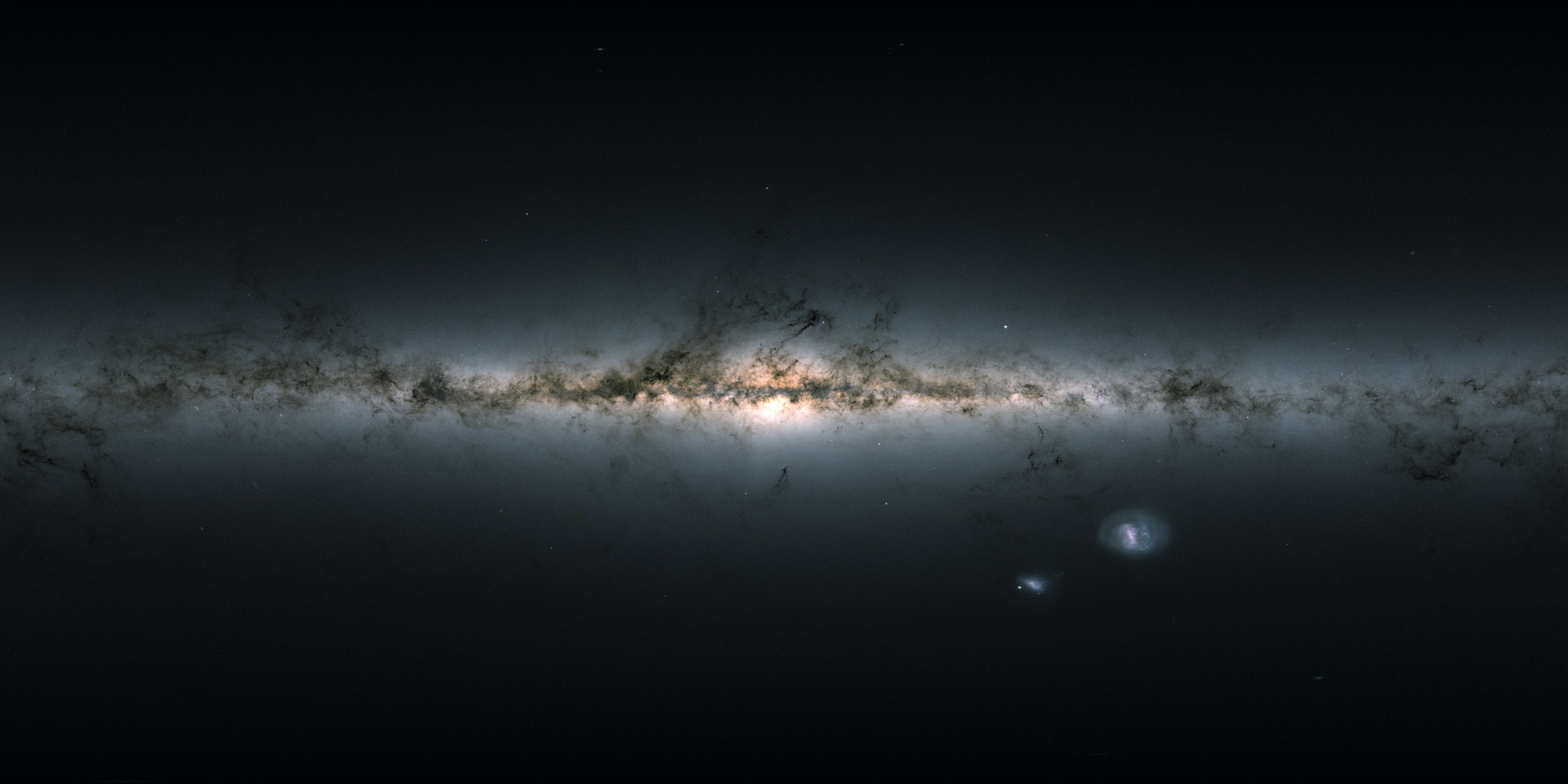 <span style="font-size:16px;position:relative;top:-50px">[Copyright: ESA/Gaia/DPAC](http://sci.esa.int/gaia/60196-gaia-s-sky-in-colour-equirectangular-projection/)</span>